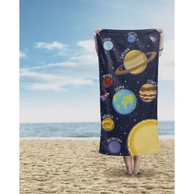 Dziecięcy Ręcznik Plażowy 70x140 cm. 100 % Bawełna 66-BT Senlandia