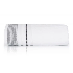Ekskluzywny Ręcznik 450g/m2 Bawełna 100 % 70x140 cm. WHITE FAB-09