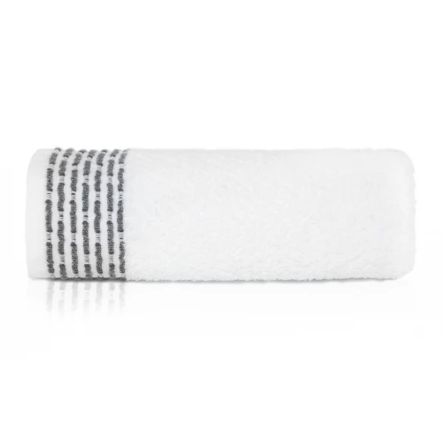 Ekskluzywny Ręcznik 500g/m2 Bawełna 100 % 50x90 cm. WHITE LUC-05