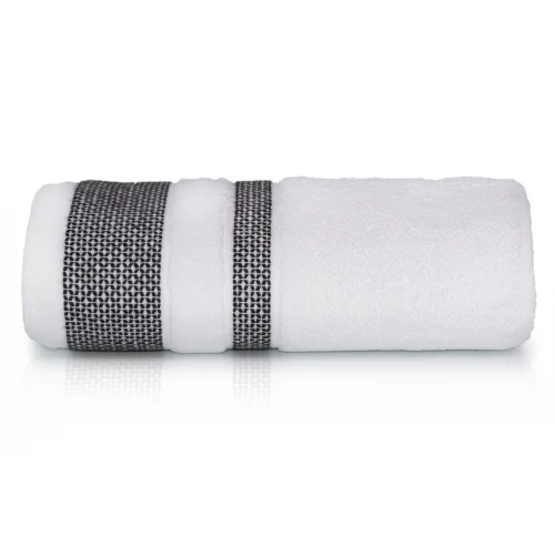 Ekskluzywny Ręcznik 550 g/m2 Bawełna 100 % 70x140 cm. WHITE CRL-07