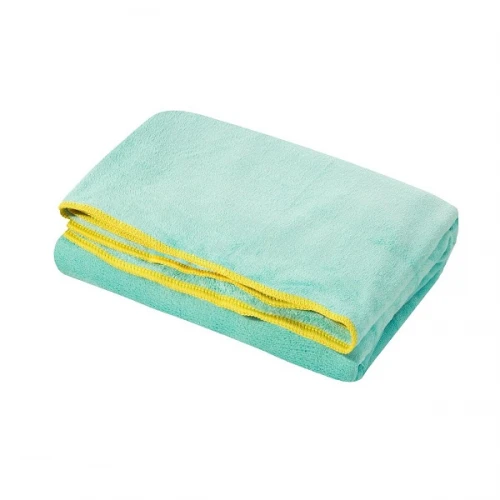 Komplet 3- Ręczników Plażowych Szybkoschnących 80x160 cm. 380gsm Turkus