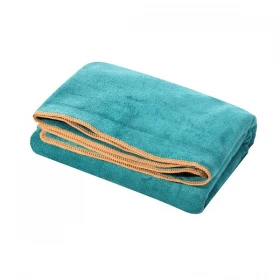 Komplet 3- Ręczników Plażowych Szybkoschnących 80x160 cm. 380gsm Ciemny Turkus