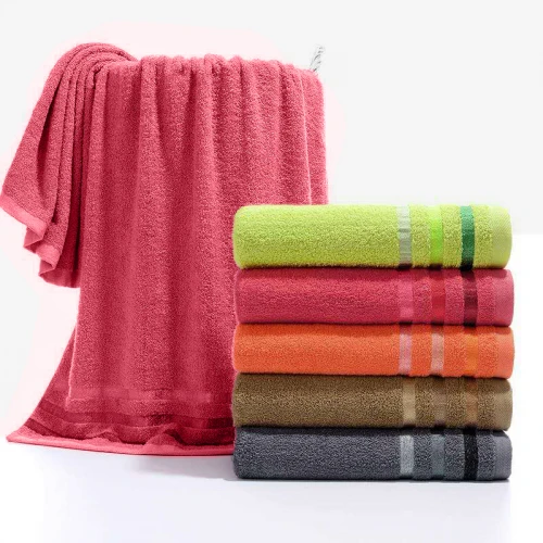 Ręcznik 100 % Bawełna 50 x 100 cm. Czerwony KOD-CWR-15